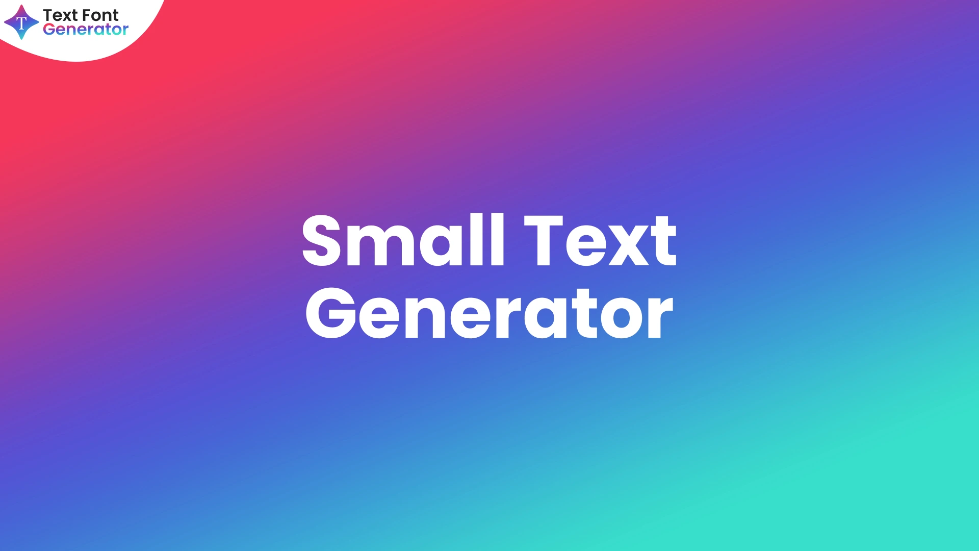 Small Text Generator - ₛₘₐₗₗ ₜₑₓₜ (𝓬𝓸𝓹𝔂 𝖆𝖓𝖉 𝕡𝕒𝕤𝕥𝕖)